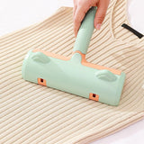 Reusable Pet Hair Remover Roller - For Dog & Cat Fur on Furniture & Clothes Green