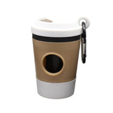 Portable Dog Poop Bag Dispenser – Coffee Cup Design