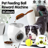 Interactive Dog Tennis Feeder & Treat Reward Toy – Green