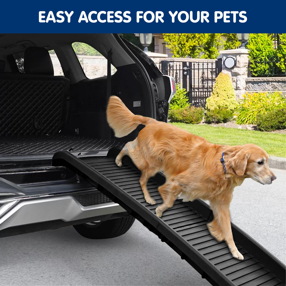 Furtastic Heavy-Duty Dog Car Ramp – 90kg Capacity