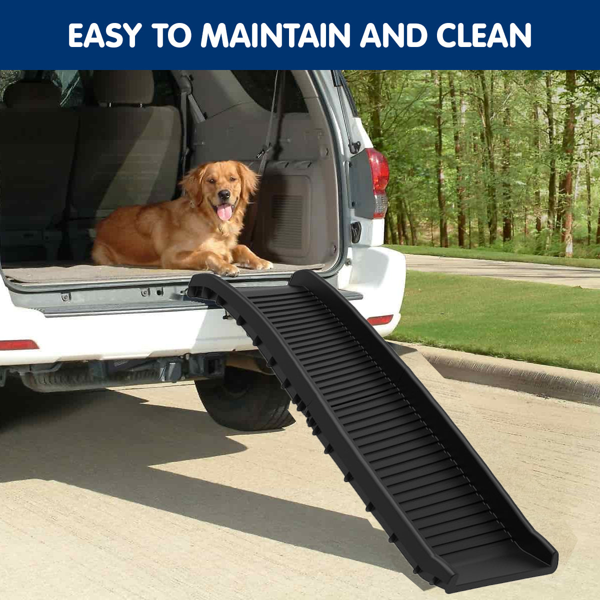 Furtastic Heavy-Duty Dog Car Ramp – 90kg Capacity