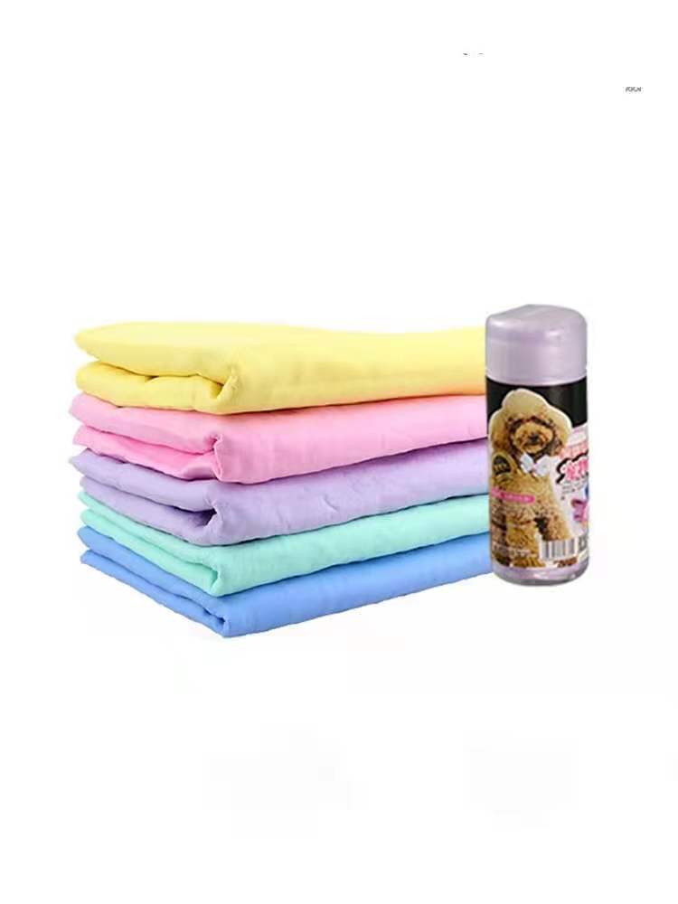3-Pack Large Absorbent Pet Towels – Quick-Drying PVA