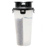 Yes4Pets Portable Dog Water and Food Bottle – 2 × 350ml