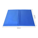 Portable dog cooling gel mat for summer travel