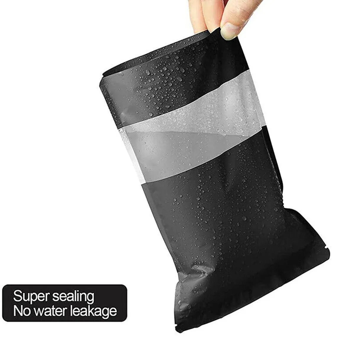 50-Pack Resealable Dog Treat Bags – Black Window Pouches