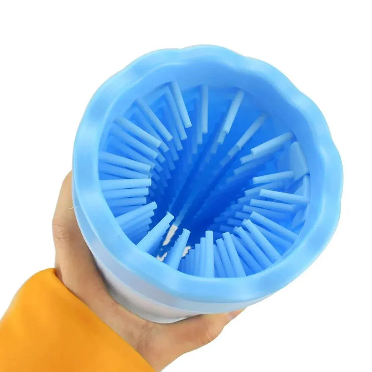 Dog Paw Cleaner Pet cat Foot Washer Cup Feet Clean Brush Cleaning Paws Wash Tool - Green
