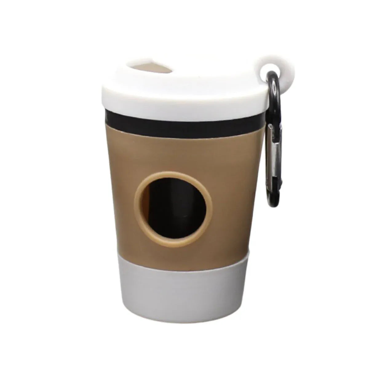 Portable Dog Poop Bag Dispenser – Coffee Cup Design