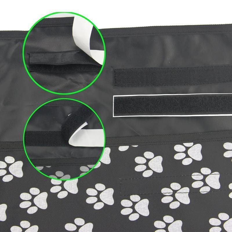 Large Waterproof Pet Travel Hammock Rear Car Cover Nonslip Design for Dogs and Cats
