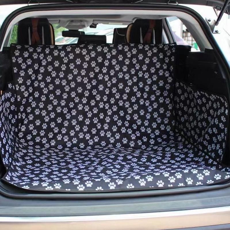 Large Waterproof Pet Travel Hammock Rear Car Cover Nonslip Design for Dogs and Cats