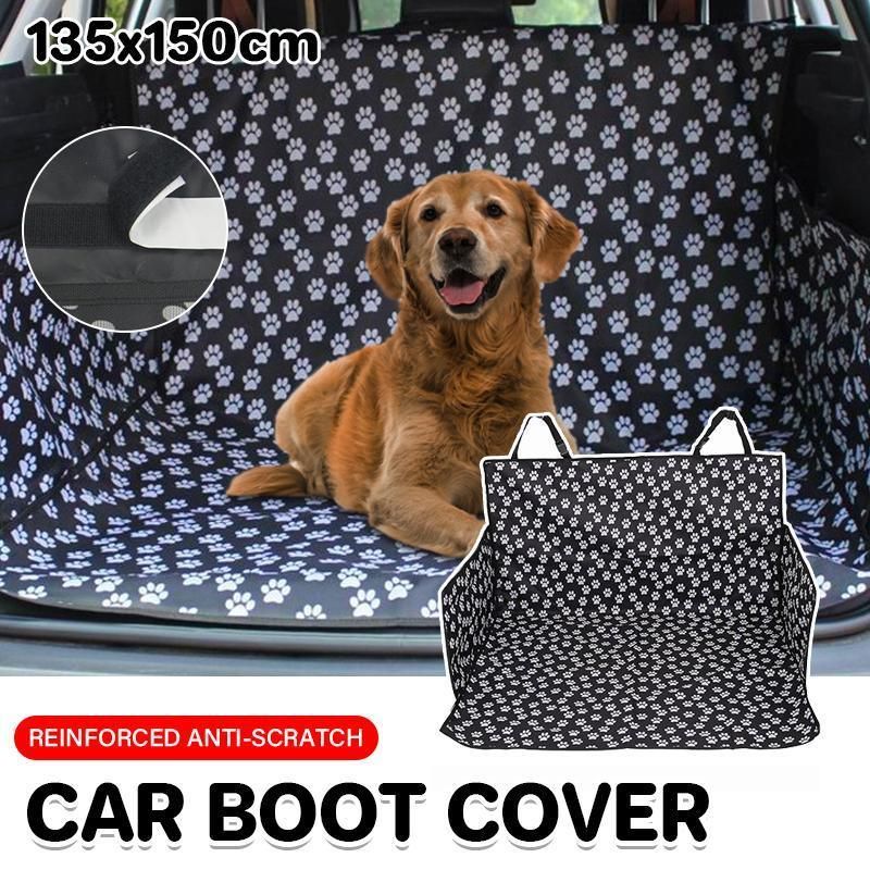 Large Waterproof Pet Travel Hammock Rear Car Cover Nonslip Design for Dogs and Cats