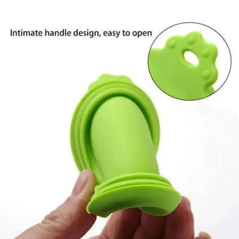 Yellow 1/2/3X Silicone Pet Food Can Cover Reusable Lid for Pet Food Storage - 1 PC