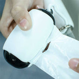 Capsule Dog Poop Bag Dispenser with Leash Clips