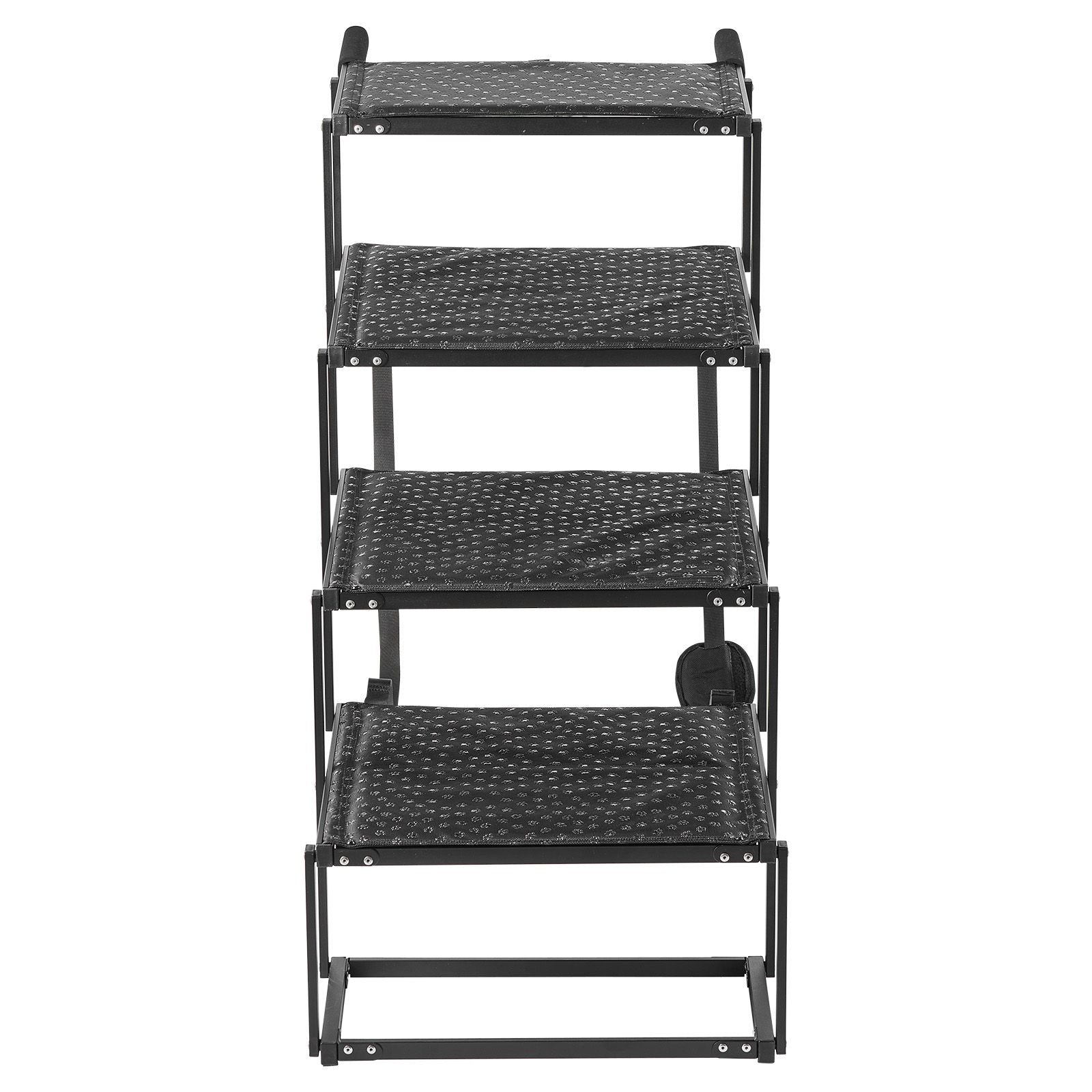 Foldable Dog Stairs for Cars – 4 Steps, 113kg Capacity