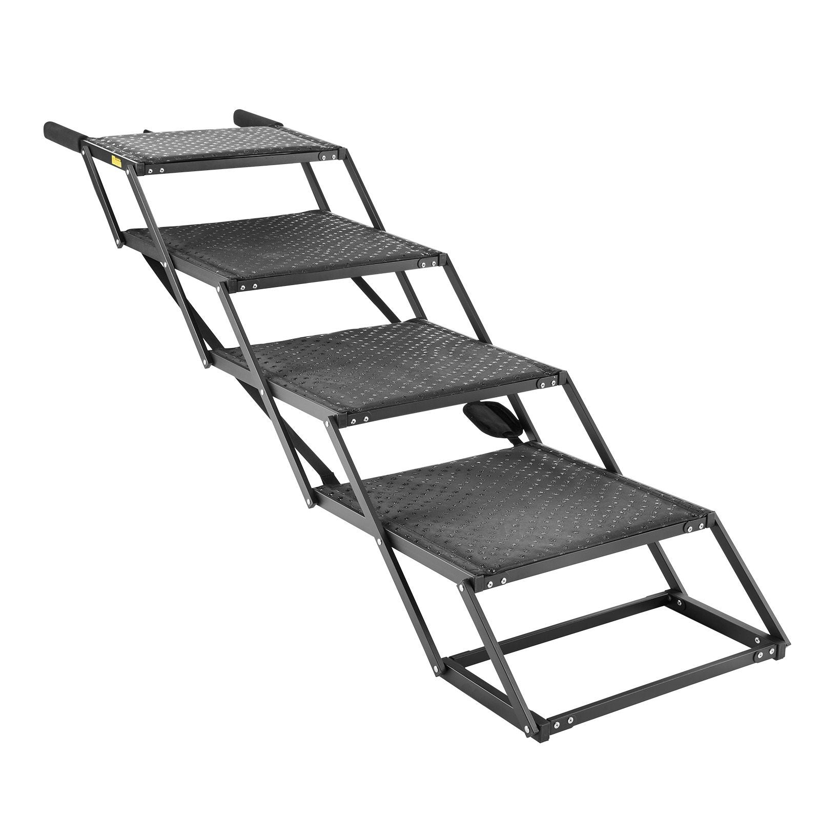 Foldable Dog Stairs for Cars – 4 Steps, 113kg Capacity