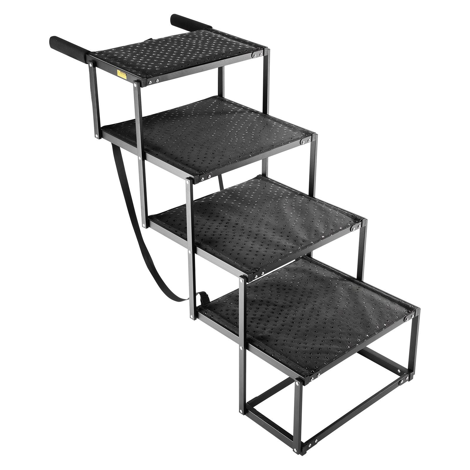Foldable Dog Stairs for Cars – 4 Steps, 113kg Capacity