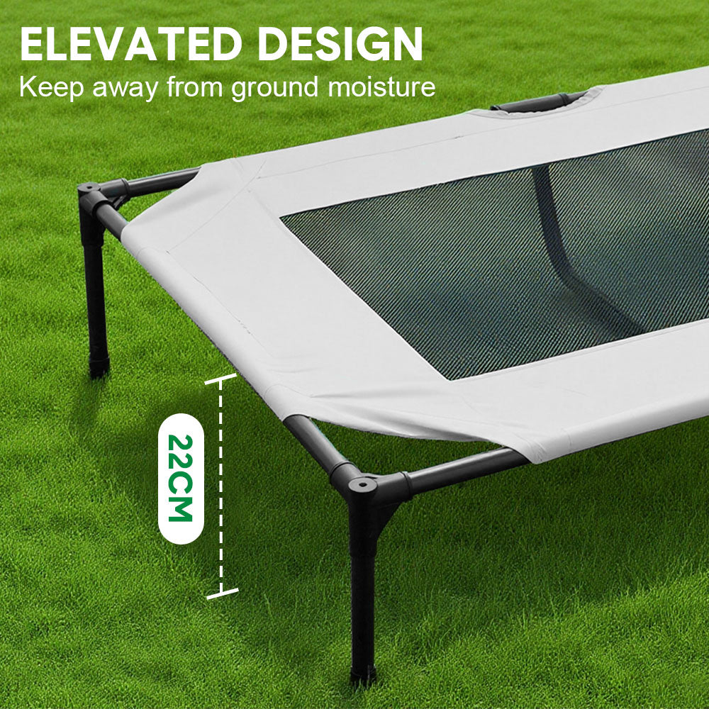 Large Elevated Dog Bed – Breathable, 100kg Capacity