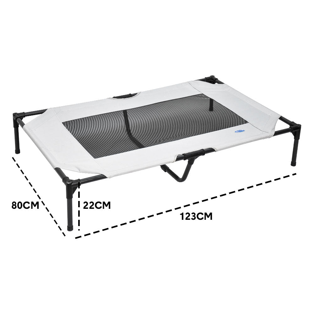 Large Elevated Dog Bed – Breathable, 100kg Capacity