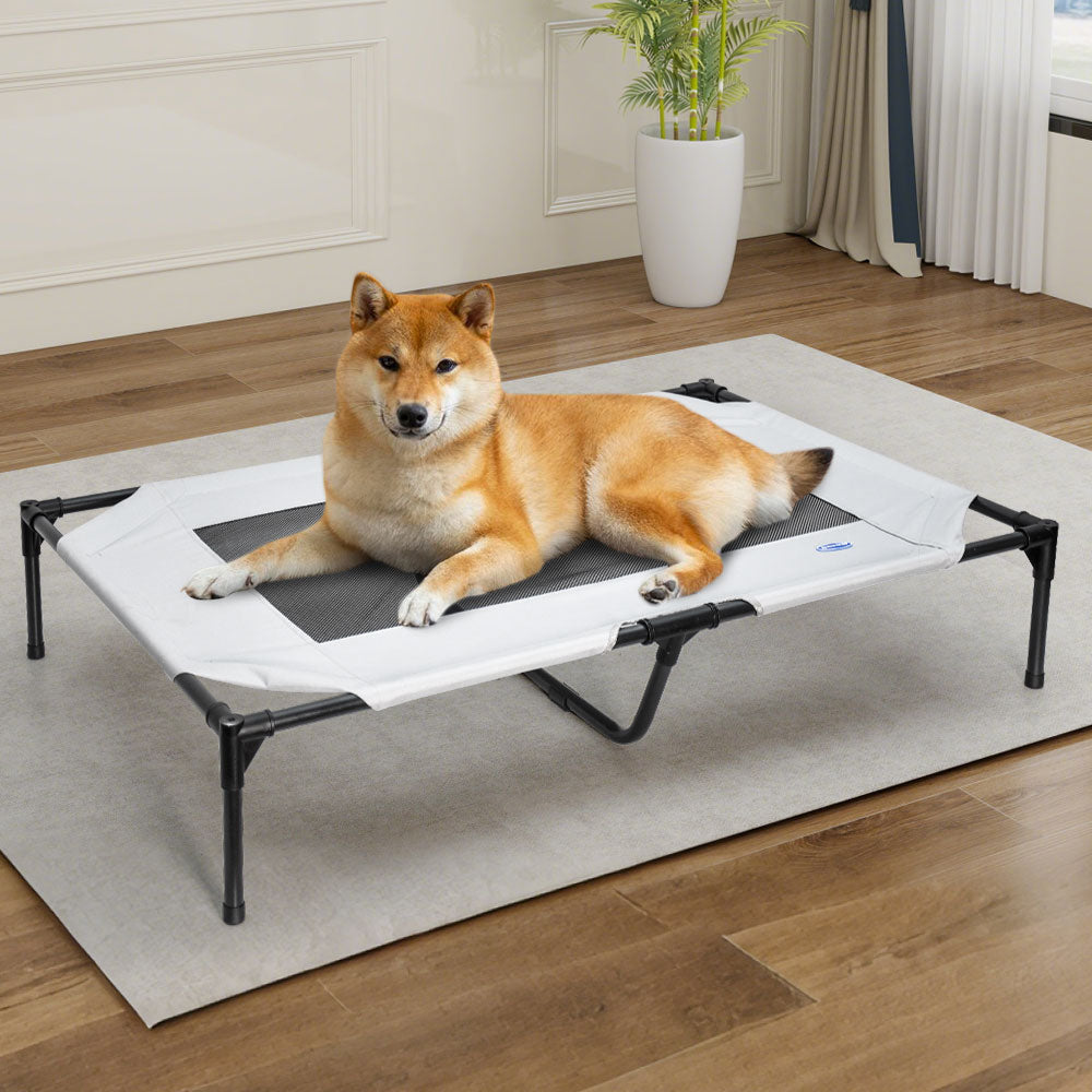 Large Elevated Dog Bed – Breathable, 100kg Capacity